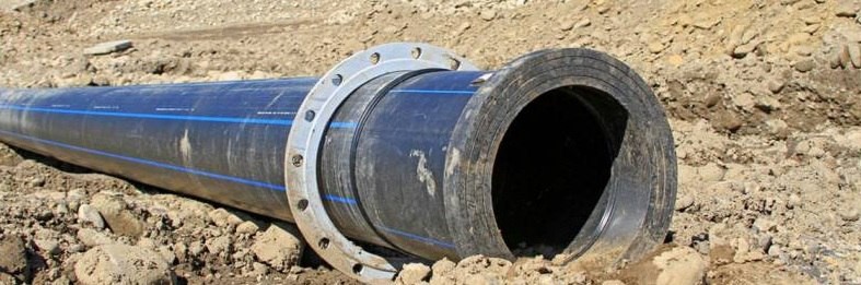 Трубы ПНД с фланцевым соединением в Чехове