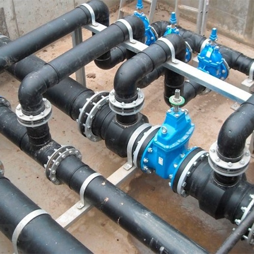 Трубы ПНД с фланцевым соединением в Чехове